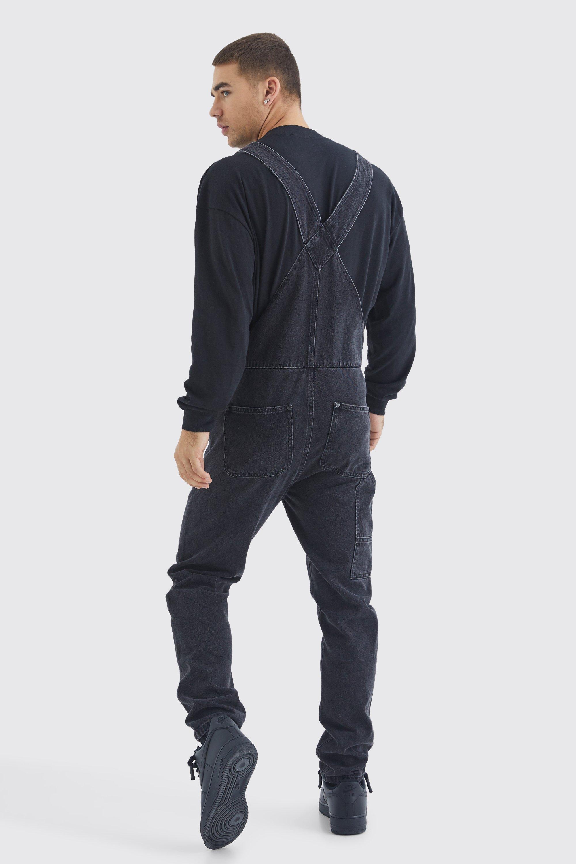 Peto vaquero largo hombre sale